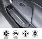 Door Side Storage Organizer Compatible with 2019-2025 RAV4 Accessories, Front & Rear 4PCS Door Handle Insert Organizer Tray, TPE Phone Pockets Fit for RAV-4 Accessories