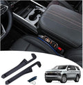 Half-Sized Seat Gap Filler Compatible with Chevy Tahoe Suburban| Zero Obstruction to Lower Center Console Storage | Anti-Drop Organizer | Window Breaker Interior Accessories