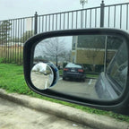 2" Round Blind Spot Mirrors, Adjustabe HD Glass Convex Wide Angle Rear View Car SUV Universal Fit Stick-On Lens, Pack of 4