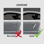 4PCS Car Door Edge Guards,Anti-Scratch Car Door Protector Trim Strip with Self Adhesive for Car Decor,Universal Exterior Car Accessories Door Guards for Cars Trucks SUVs (White)