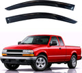 KPY Rain Guards Fit for 1994-2004 Chevrolet S10/GMC Sonoma, Out-Channel Window Visors Vent Wind Deflectors 2PC, Truck Accessories for 1995-2005 Chevy S10 Blazer/GMC S15 Jimmy, 1996-2000 Isuzu Hombre