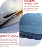 Oil Film Cleaning Brush for Windshield,Improves Driving Visibility(3PCS) | Rain Repellent Windshield Cleaner Tool , Anti-Rain Coating,Windshield Cleaner,Kit with Supplements & Towel