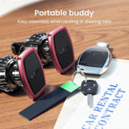 2 Pack Magnetic Phone Holder for Your Car Mount 6 Military Magnets Car Phone Holder Mount Vent Cell Phone Holdeer Mount Vent Cell Phone Holder (Red)