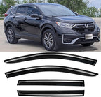 Side Window Visors rain Guards Vent Deflectors for Honda CRV (CR-V) 2017 2018 2019 2020 2021 2022 LX EX EX-L Touring