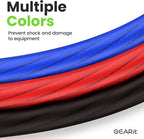 4 Gauge Wire 10 ft Red, 4 AWG Battery Cable CCA, Copper-Clad Aluminum Power Cable for Car Audio Amp, Automotive, RV