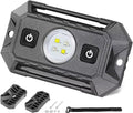 UTV Dome Light with Switch, Universal Roll Bar Mount LED Lights Roll Cage Map Light Interior Lights for UTV ATV Golf Cart Trucks Bed RZR Polaris Off-Road - White/Green