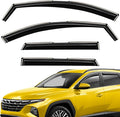 Extra Durable Window Deflectors in-Channel Window Visors Rain Guards Fit for Hyundai Tucson 2022-2026, Sun Visors, Wind Vent for Shades, Exterior Car Accessories - 4pcs. AG0943