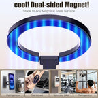 Magnetic Phone Ring for MagSafe Dual-Sided Magnetic Phone Grip Magnet Phone Stand Grip Compatible with iPhone 17/16/15/14/13 Pro Max Plus Mag Safe Accessory for Car Mounts (Purple)