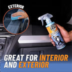 Tire Kicker Extra Glossy Tire Shine Spray, 16 fl oz | Includes foam applicator; works on rubber, vinyl and plastic; for cars, trucks, motorcycles, RVs and more