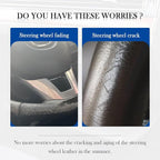Car Steering Wheel Cover Sun Shade,Aluminum Film Car Wheel Cover for Thermal Insulation & Cooling,3-Layer Thickened Steeringwheel Covers Fits 15.75" Diameter Cars Steering Wheels (Aluminum Foil)
