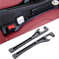 Car Seat Gap Filler, 2-Pack No-Drop Seat Side Gap Seam Filler Organizer with Phone Holder, Universal Fit Fill The Gap Between Seat & Console, Perfect for Car, SUV, Truck