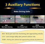 Blind Spot Monitoring System, 24GHz Millimeter Wave Radar Universal Car Blind Spot Detection System, Reversing Radar Parking System