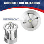 Portable Bubble Wheel Balancer, Heavy Duty Wheel Balancer with Bubble Level, Tire Balancing for Cars & Trucks, Rim Tire Balancer Machine for Car Light Truck Repair