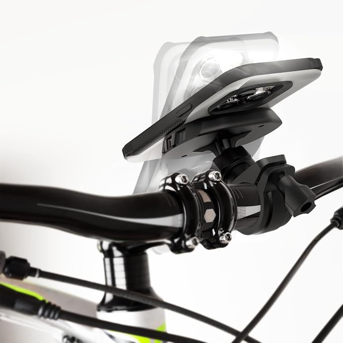 EXEC6 Bike Mount Attachment - Bicycle Accessory Attachment (Black)