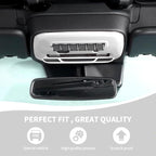 for Bronco Front Reading Light Panel Trim Cover Compatible with 2021-2025 Ford Bronco Interior Accessories 2-Door 4-Door, White (with AUX Switches)