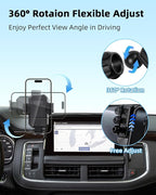 PZK Car Phone Mount for 2021 2022 2023 2024 Chevy Tahoe/Suburban/GMC Yukon | 10.2-inch Screen Auto Lock Car Phone Holder 360° Rotation LT/Z71/RST/High Country Accessories Hands-Free Not Affect Vent