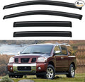 Window Visors Rain Guards Shield for 2004-2016 Nissan Armada, Out-Channel Window Vent Wind Deflectors Visors Shades for 04-16 Armada