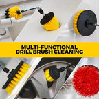 22Pack Drill Brush Attachments Set, Scrub Pads & Sponge, Buffing Pads, Power Scrubber Brush, Car Polishing Pad Kit,Wax Applicator Pad,Car Cleaning Kit,Cleaning Supplies,Masonry Brushes(Blue)