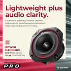 P.R.O. Series TS-B351PRO 3.5” Tweeters (Pair) – 250W Max, Perfect for high-SPL Builds and pro-Level car Audio, Bullet Style Tweeter