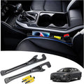 【Compatible with Kia K4 K5】 Seat Gap Filler,No Drop Seat Guard Compatible with Kia K4 K5,Drop Seat Guards for Cars(2Pcs),Emergency Keychain Car Escape Tool(2Pcs)
