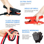 Roadside Car Emergency Kit - 136Pcs Premium Heavy Duty Car Safety Kit Emergency Kits for car