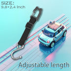 Purse Hook for Car, S-Shape Headrest Hooks, 2 Pack | 100 LBS Heavy Duty, Safe Flat Design, Multi-Use for Bags & Sports Fence