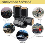 4Pack Baseball Tire Valve Caps Universal Tire Air Cap Valves Stem Covers | Aluminum Alloy Rust-Proof Valve Stem Caps,for Auto SUV Truck Motorcycle Bicycle,Baseball Gifts Decor for Women Men Drivers