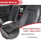 2PCS Car Seat Storage Hanging Bag, Multi-Pocket Seat Side Organizer, Multifunctional Mesh Net Pocket, Can Hold Mobile Phone, Wallet, Glasses, Suitable for Cars, SUVs, Trucks