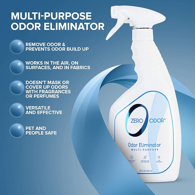 Multi-Purpose Strong Odor Eliminator for Home, Office, Car, Bathroom, Hotel, Room Deodorizer, and Odor Neutralizer, 22Oz