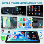 4G+64G 9 inch Radio for BMW X3 2004-2012 Android Touch Screen Car Stereo | Wireless Carplay/Android Auto/32 EQ Audio/1280 * 720 Screen/SWC/Bluetooth