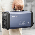 Pure Sine Wave Power Inverter - 1000W Car Inverter DC 12V to 110V AC - Car Charger Adapter Outlet with 4.8A Dual USB Charging Ports - Digital LCD Display - Aluminum Housing - Rubber Handle