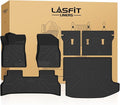 Floor Mats & Cargo Liner with Backrest Mat for Chevy Trax 2024 2025 2026, All Weather TPE Custom Fit Floor Mats for Cars, Car Floor Mats Full Set for Chevrolet Trax Accessories, Black (6PCS)