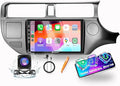 for Kia Rio 2012-2015 RHD Car CarPlay Android Auto Navigation Stereo GPS Radio Reverse Camera Display 9" IPS Touchscreen Headunit Tablet Pad Media Player, if Applicable Quad Core 2G+64G