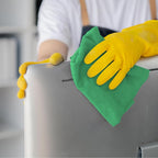 Microfiber Cleaning Cloths (Value Pack of 12) - Size 12 x 12 Inches, Highly Absorbent Cleaning Rags, Lint Free, Reusable and Washable, Microfiber Towels for Cars