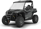 Silver UTV Windshield Snow Cover Compatible with Polaris Ranger XP 1000 2017-2026 (Not RZR) & Can-Am Defender 2016-2026, Transport Windshield Protector for Ice and Snow
