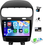 4G+128G Car Radio Stereo for Dodge Journey 2012-2019 with Wireless Carplay Android Auto Android 15 Radio 9" 1280 * 720 Touch Screen Head Unit with GPS Bluetooth WiFi FM RDS Backup Camera