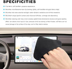 Car Screen Cleaner, Microfiber Auto Screen Cleaning Pad, Foldable Touch Screen Cleaner Cloth for Vehicle Dashboard LCD Display, Interior Car Accessories (Square+Round)