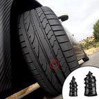 60PCS Tire Repair Rubber Nail, Car Puncture Repair Kit with Screwdriver, Universal Tire Screw Plug Fast Tool Kit for Car, Motorcycle, Truck, Tractor, with 1 Pencil Tire Pressure Gauge(30S+30L)