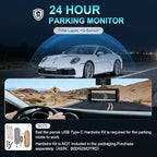 PERNIS 4K Dash Cam Front and Rear, STARVIS Sensor, Free Card Included, 2.4GHz WiFi Dual Dash Camera for Cars, Built-in GPS, Night Vision, G-Sensor, Emergency Lock, 3.16'' IPS, Parking Mode(DS315)