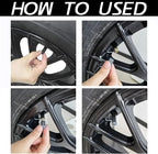 4PCS Car Tire Valve Stem Caps, Air Caps Cover, Universal for Cars, SUVs, Bike, Trucks and Motorcycles, Car Wheel & Tire Exterior Accessories-Glossy