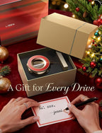 for Magsafe Car Mount, Cell Phone Holders for Your Car, Magnetic Car Accessories for Women Men Truck Jeep BMW, Vacuum Gifts Kits for iPhone 17 Pro Max 16 15 14 13 12, Samsung S26, Gold Red