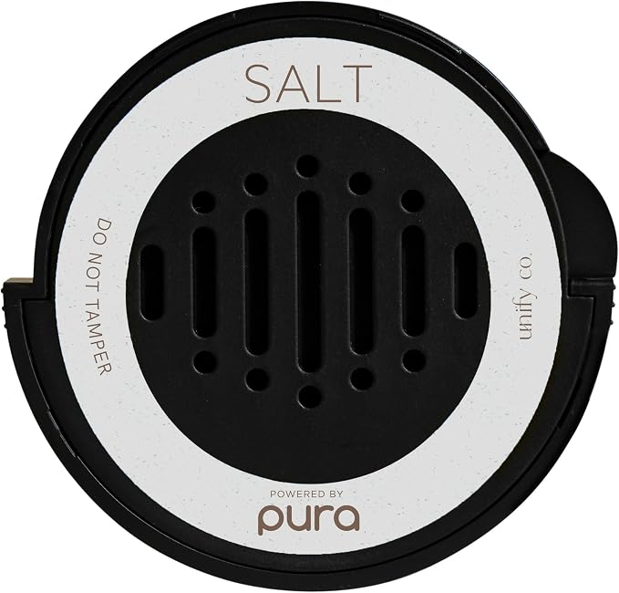 Car Scent Refill - Fragrance for Car Diffuser - Clean & Safe Luxury Diffuser Scent - Long-Lasting Fragrance for 30 Days of Aroma - Salt