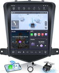 8 Core 4G RAM 64G ROM Car Radio for Chevrolet Chevy Cruze 2009-2015: Upgrade HD Touch Screen Replacement Stereo Wireless Carplay Android Auto Bluetooth 5.0 GPS 5G WiFi SWC AM FM DSP