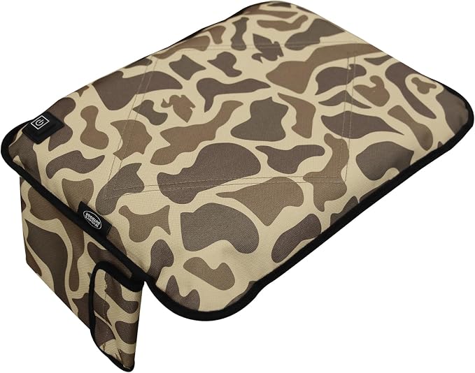 Portable Heated Seat Cushion,Heated Stadium Seats for Bleachers(Camo Green) | Waterproof Heated Seat Pad Great for Outdoor Sports,Camping,Fishing(No Power Bank)