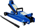 Low Profile Car Jack 4 Ton Portable Floor Hydraulic Jacks 8000 lbs | Heavy-duty steel floor jack with 4-ton capacity, low profile design, lifting range 2.5-20 inches, overload protection va