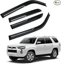 Tape-On Rain Guards Window Visor Fit for 2010-2023 Toyota 4runner Window Vent Deflector Visors 4 Pcs-94242