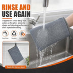 Clay Mitt for Car Detailing, No Scratch Reusable Magic Clay Bar Glove, Microfiber Auto Cleaning Supplies for Removing Debris from Paint, Glass, Wheels, Windshield(Gray)