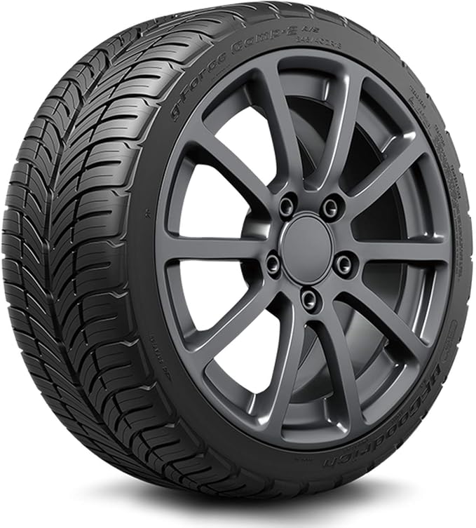 G-Force Comp-2 A/S Plus All-Season Radial Car Tire for Ultra-High Performance, 245/35ZR20/XL 95W