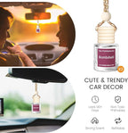 Hanging Car Air Freshener, Long Lasting Essential Oil Diffuser, Non-Toxic Bombshell Scent, Cute Car Fresheners for Women, 2 Pack Made in USA