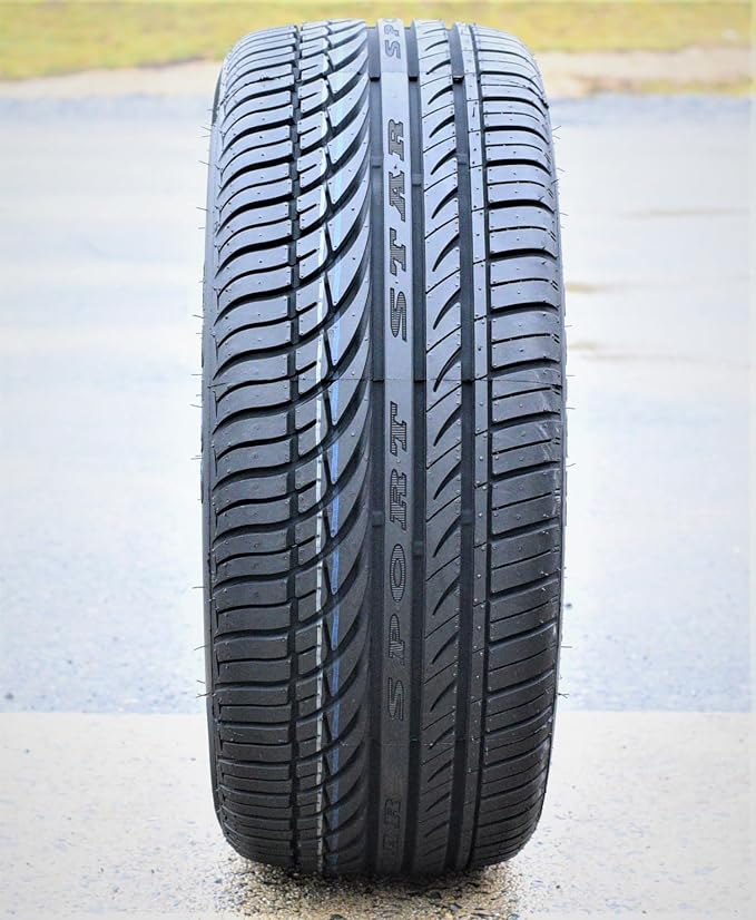 Set of 2 (TWO) Fullway HP108 Passenger Car All-Season High Performance Radial Tires-245/40R17 245/40ZR17 245/40/17 245/40-17 95W Load Range XL 4-Ply BSW Black Side Wall UTQG 380AA